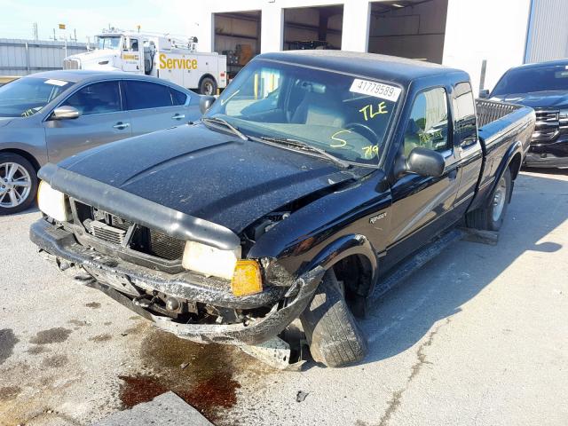 1FTZR15E71TA45511 - 2001 FORD RANGER SUP BLACK photo 2