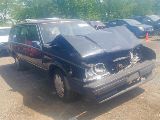 YV1FX8851K2223301 - 1989 VOLVO 740 GL BLACK photo 1