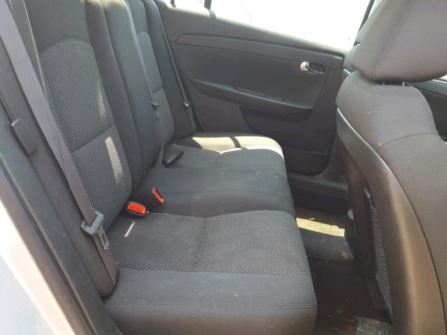 1G1ZC5EB3AF292773 - 2010 CHEVROLET MALIBU 1LT SILVER photo 6