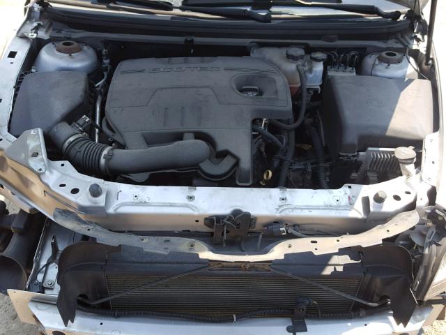 1G1ZC5EB3AF292773 - 2010 CHEVROLET MALIBU 1LT SILVER photo 7