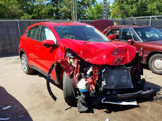 3CZRU6H54HM711458 - 2017 HONDA HR-V EX RED photo 1