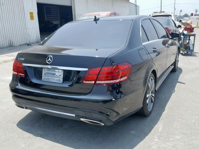 WDDHF5KBXGB173316 - 2016 MERCEDES-BENZ E 350 BLACK photo 4