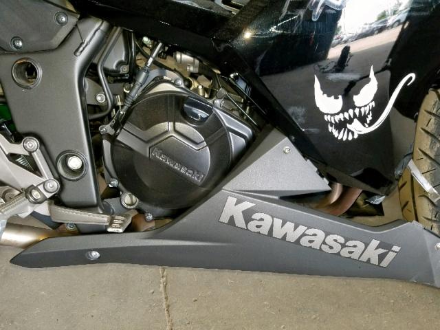 JKAEX8B16EA002563 - 2014 KAWASAKI EX300 B BLACK photo 7