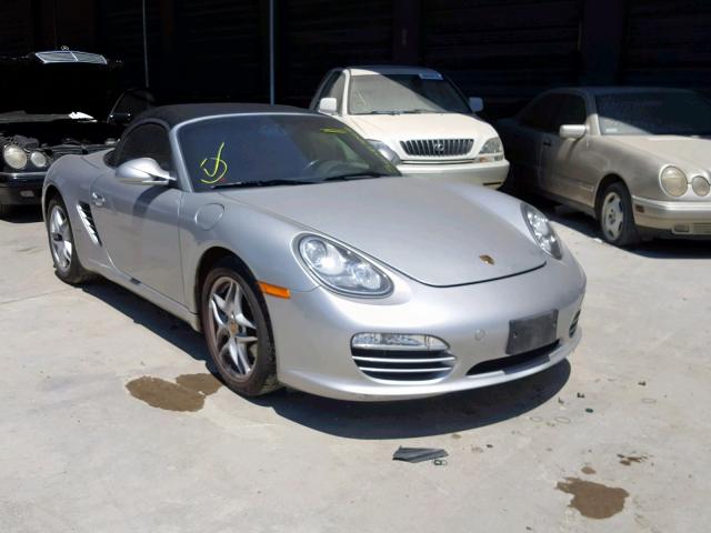 WP0CA29809S710242 - 2009 PORSCHE BOXSTER SILVER photo 1