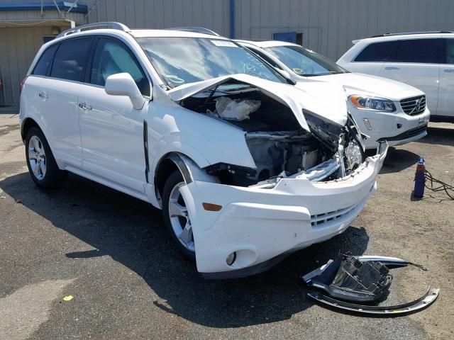 3GNAL3EK9ES610624 - 2014 CHEVROLET CAPTIVA LT WHITE photo 1