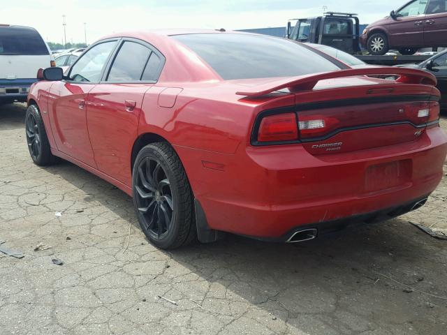 2C3CDXDT1CH306062 - 2012 DODGE CHARGER R/ RED photo 3