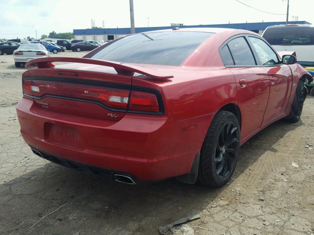 2C3CDXDT1CH306062 - 2012 DODGE CHARGER R/ RED photo 4
