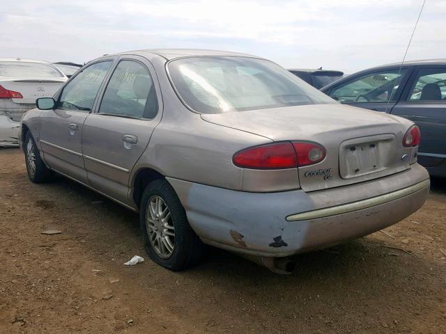 1FALP65L0SK209332 - 1995 FORD CONTOUR GL GRAY photo 3