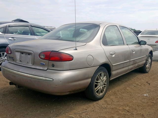 1FALP65L0SK209332 - 1995 FORD CONTOUR GL GRAY photo 4