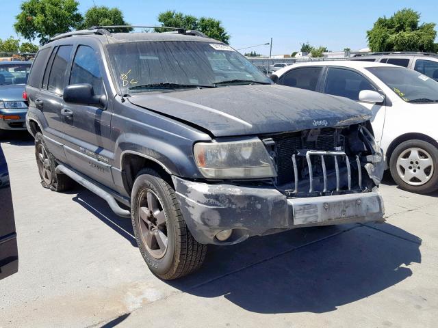 1J4GW48S24C159403 - 2004 JEEP GRAND CHER 灰色 照片 1