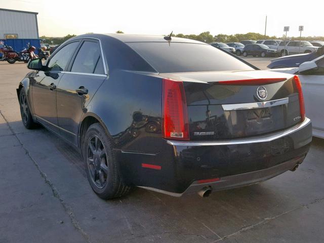 1G6DT57V780183984 - 2008 CADILLAC CTS HI FEA BLACK photo 3