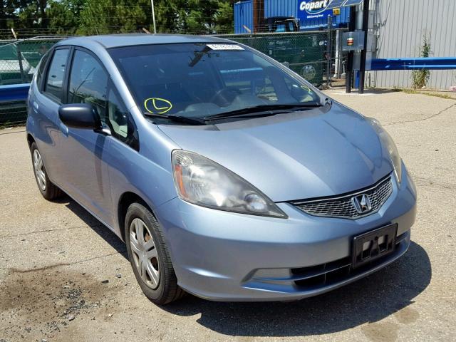 JHMGE8H37BC013356 - 2011 HONDA FIT BLUE photo 1