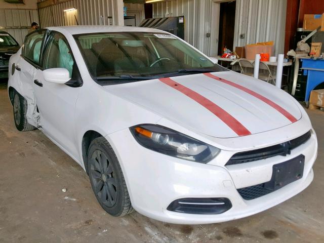 1C3CDFBB9ED857912 - 2014 DODGE DART SXT WHITE photo 1