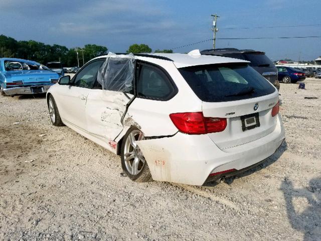 WBA3K5C57EKT33896 - 2014 BMW 328 D WHITE photo 3