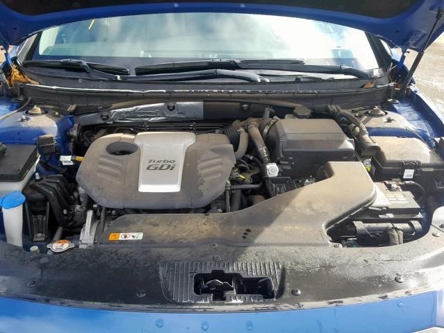 5NPE24AA7FH134109 - 2015 HYUNDAI SONATA ECO BLUE photo 7