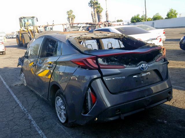 JTDKARFP0H3064581 - 2017 TOYOTA PRIUS PRIM 灰色 照片 3