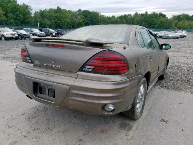 1G2NF52E32M660219 - 2002 PONTIAC GRAND AM S BROWN photo 4