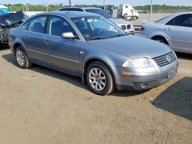 WVWPD63B53P049581 - 2003 VOLKSWAGEN PASSAT GLS GRAY photo 1