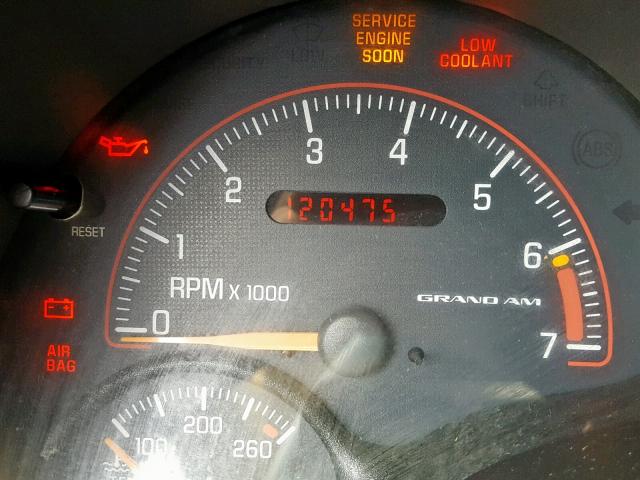 1G2NE52F93C216877 - 2003 PONTIAC GRAND AM S GRAY photo 8