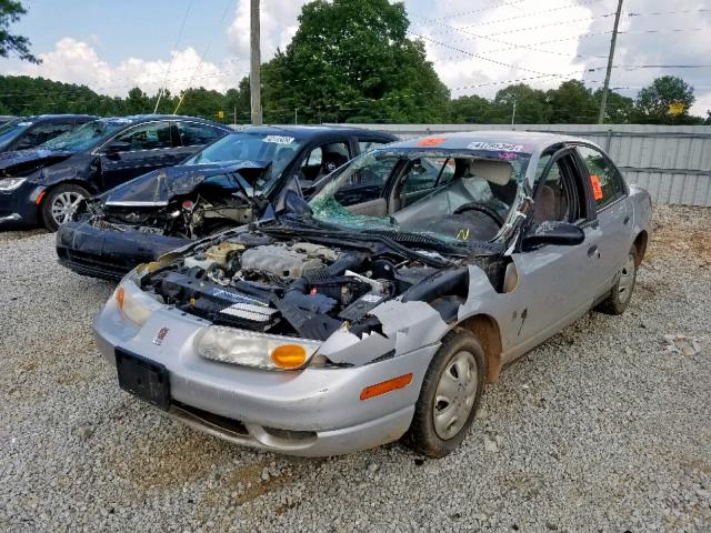 1G8ZH54862Z175455 - 2002 SATURN SL1 GRAY photo 2