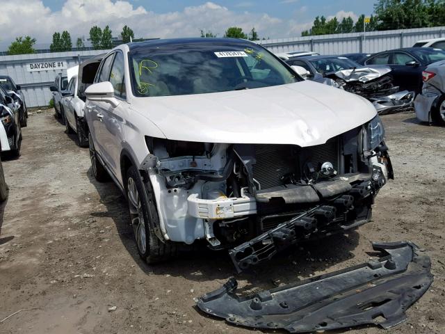 2LMPJ8LP0JBL14461 - 2018 LINCOLN MKX RESERV WHITE photo 1