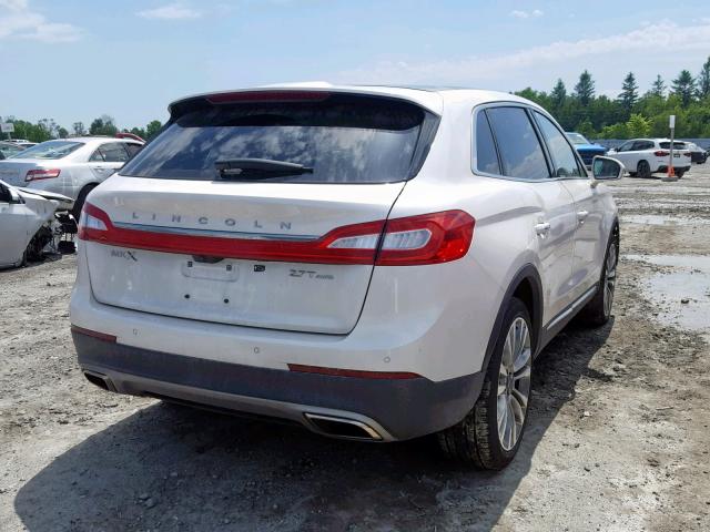 2LMPJ8LP0JBL14461 - 2018 LINCOLN MKX RESERV WHITE photo 4