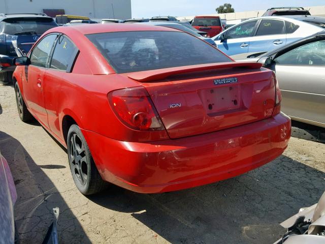 1G8AW12FX4Z185468 - 2004 SATURN ION LEVEL RED photo 3