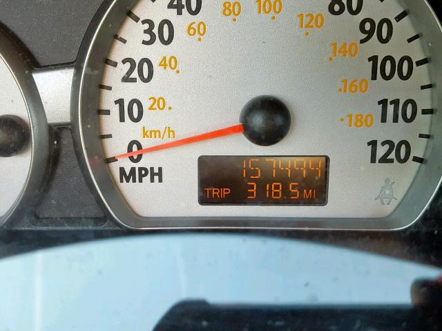 1G8AW12FX4Z185468 - 2004 SATURN ION LEVEL RED photo 8