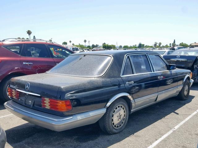 WDBCA39DXHA285201 - 1987 MERCEDES-BENZ 560 SEL BLACK photo 4