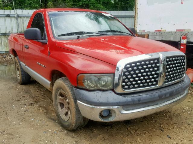 1D7HA16K23J541716 - 2003 DODGE RAM 1500 S RED photo 1