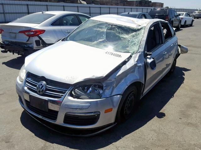 3VWPG71K86M639359 - 2006 VOLKSWAGEN JETTA VALU SILVER photo 2