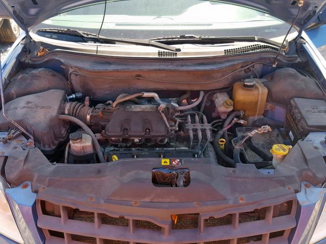 2A8GM48L97R175929 - 2007 CHRYSLER PACIFICA BLUE photo 7