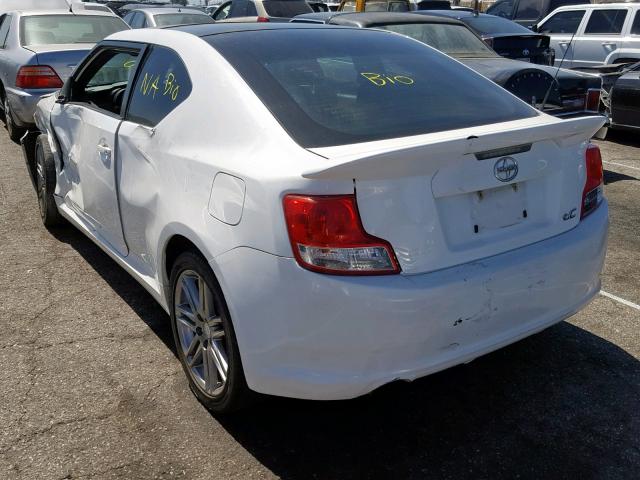 JTKJF5C78C3035017 - 2012 TOYOTA SCION TC თეთრი ფოტო 3