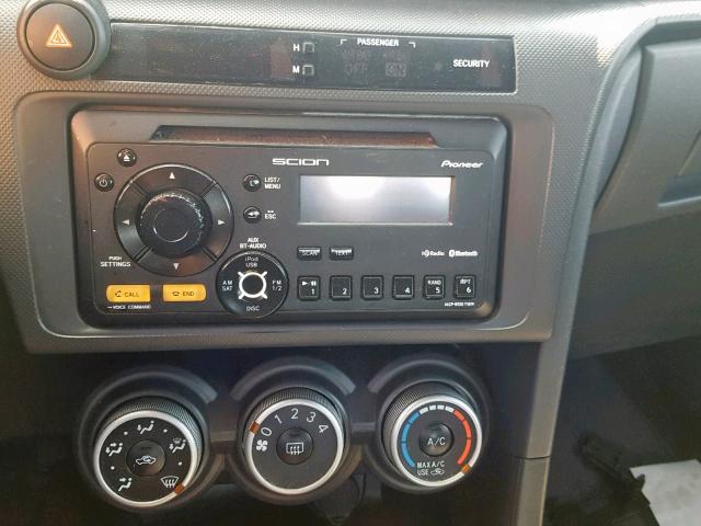 JTKJF5C78C3035017 - 2012 TOYOTA SCION TC თეთრი ფოტო 9
