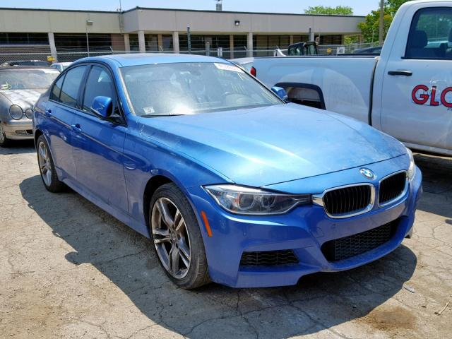 WBA3B9C51DF585514 - 2013 BMW 335 XI BLUE photo 1