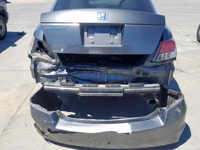 1HGCP26809A079261 - 2009 HONDA ACCORD EXL GRAY photo 9