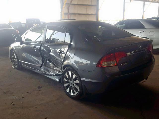 19XFA1F9XBE000150 - 2011 HONDA CIVIC EXL 灰色 照片 3