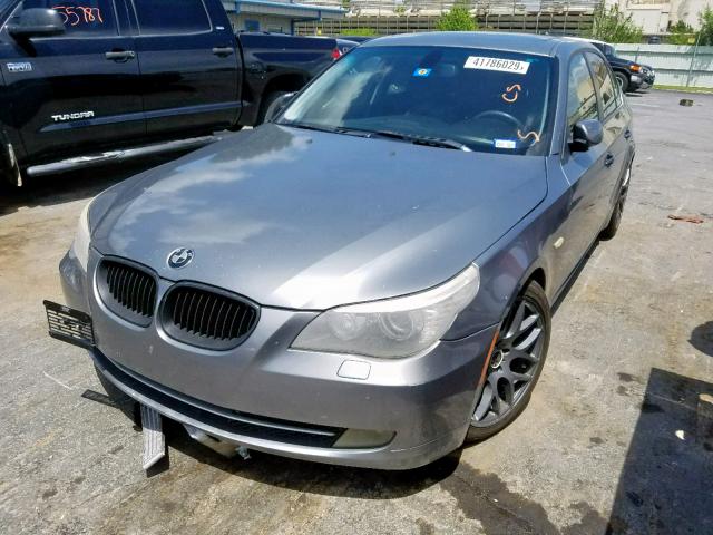 WBANW13598CZ80238 - 2008 BMW 535 I SILVER photo 2