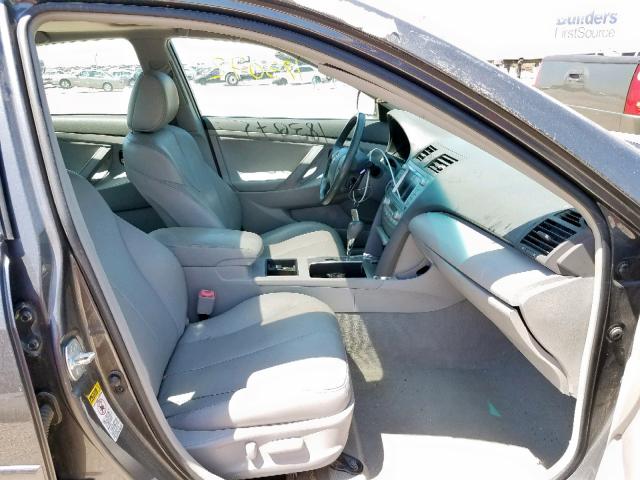 4T1BB46KX9U085434 - 2009 TOYOTA CAMRY HYBR GRAY photo 5