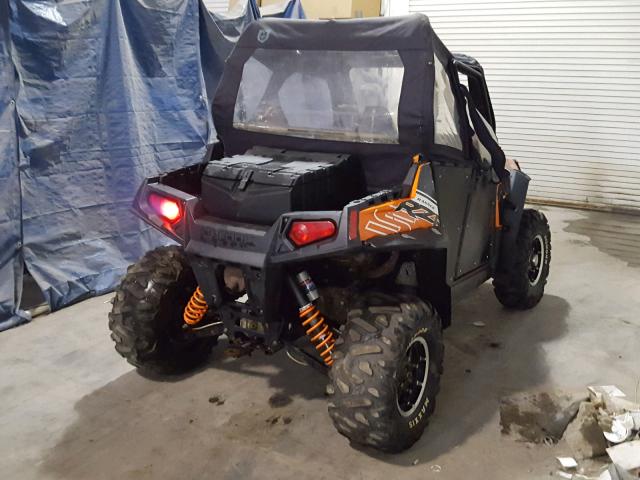 4XAVE76A3CF668707 - 2012 POLARIS RANGER RZR ORANGE photo 4