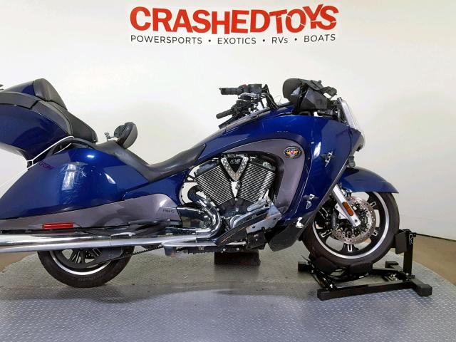 5VPSW36N4C3006500 - 2012 VICTORY MOTORCYCLES VISION TOU BLUE photo 1