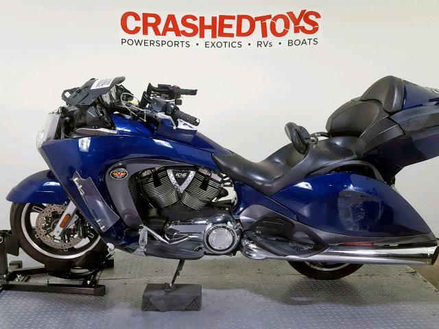 5VPSW36N4C3006500 - 2012 VICTORY MOTORCYCLES VISION TOU BLUE photo 5