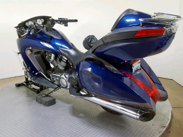 5VPSW36N4C3006500 - 2012 VICTORY MOTORCYCLES VISION TOU BLUE photo 6