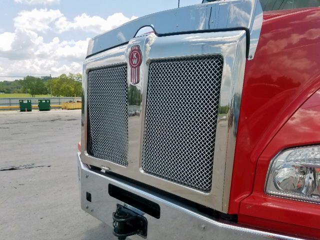 1NKZX4TX5JJ203348 - 2018 KENWORTH CONSTRUCTI RED photo 9