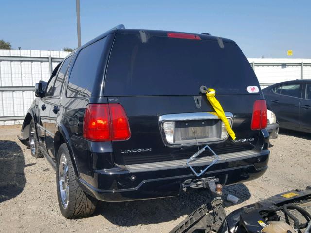 5LMFU27585LJ21708 - 2005 LINCOLN NAVIGATOR BLACK photo 3