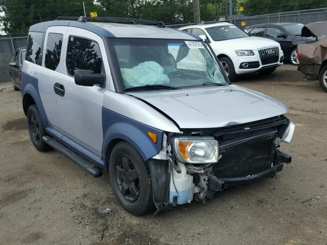 5J6YH28685L012557 - 2005 HONDA ELEMENT EX SILVER photo 1