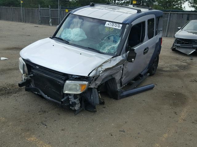 5J6YH28685L012557 - 2005 HONDA ELEMENT EX SILVER photo 2