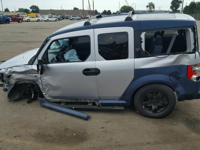 5J6YH28685L012557 - 2005 HONDA ELEMENT EX SILVER photo 9