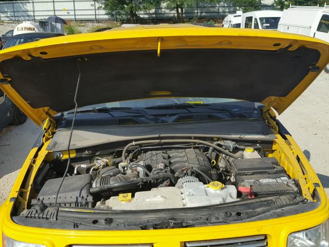 1D4PT6GX8AW173830 - 2010 DODGE NITRO DETO YELLOW photo 7