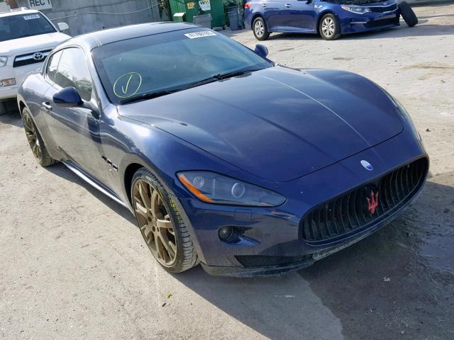 ZAM45KLA8C0062376 - 2012 MASERATI GRANTURISM BLUE photo 1